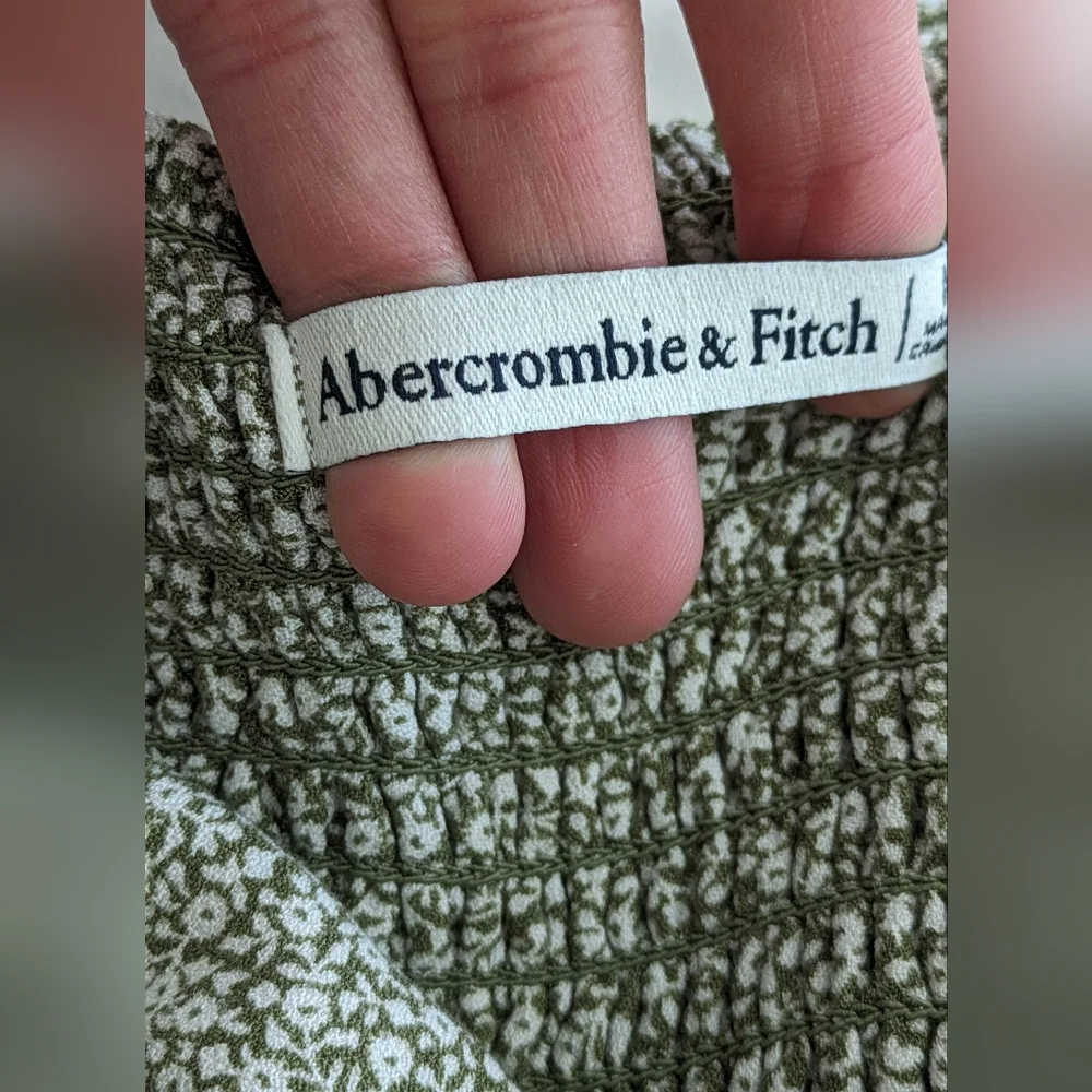 Abercrombie cutout wide leg jumpsuit - Picture 9 of 14